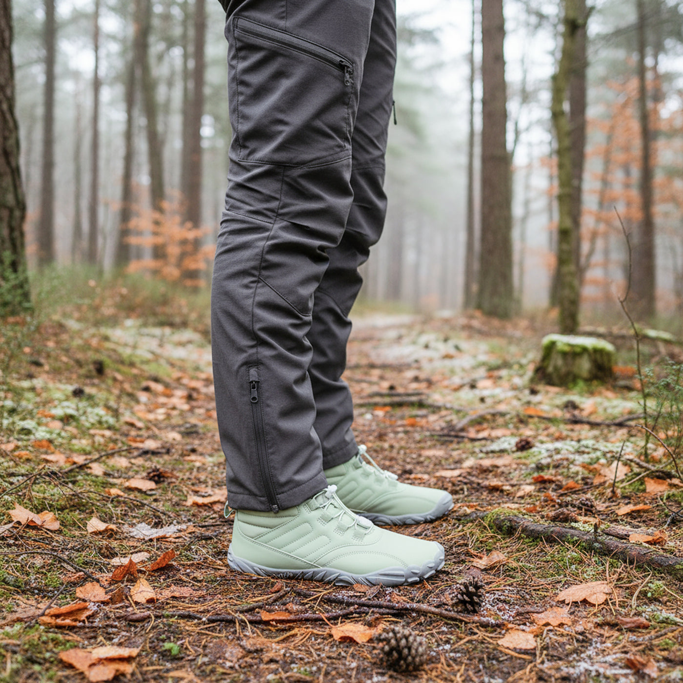 UrbanFrost – Winter-Barfußschuhe für Wärme & Stabilität