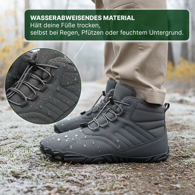 UrbanFrost – Winter-Barfußschuhe für Wärme & Stabilität