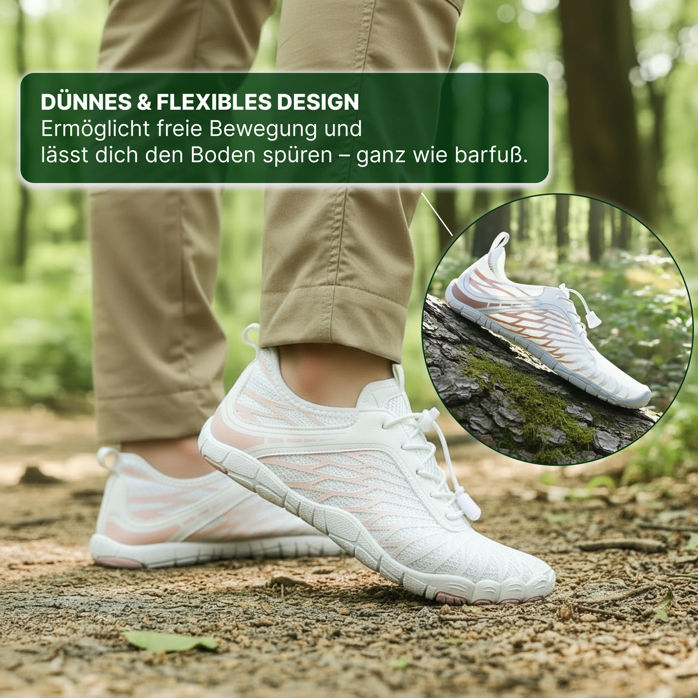 BareStep Pro – Barfußschuhe für gesundes Gehen & Haltung