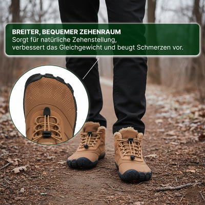 MountainShield – Warme Barfußschuhe für gesunde Füße