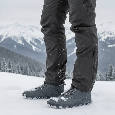 UrbanFrost – Winter-Barfußschuhe für Wärme & Stabilität