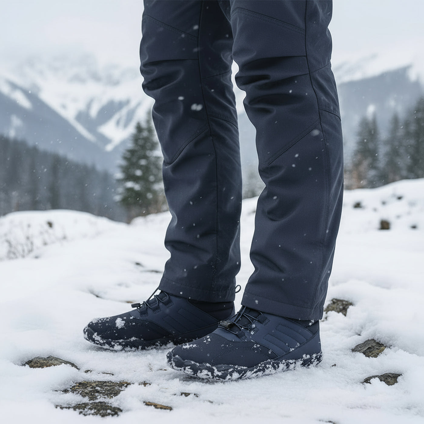UrbanFrost – Winter-Barfußschuhe für Wärme & Stabilität